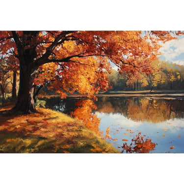 Landscape canvas Autumn